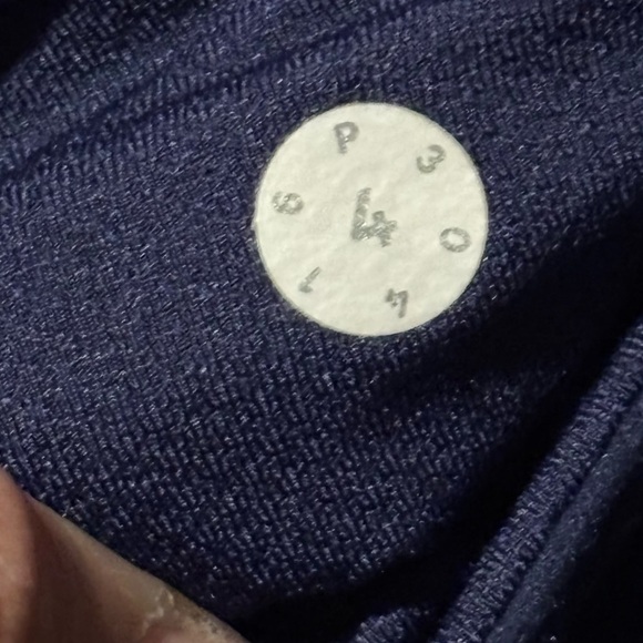 LULULEMON fresh tracks zip ankle jogger pants in blue size 4 - Picture 6 of 6